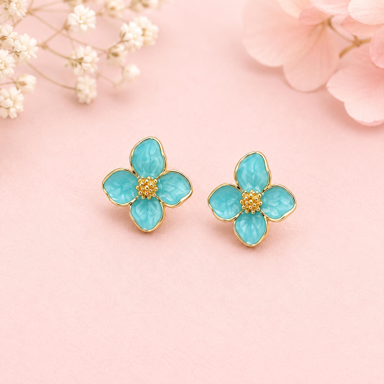Trustora Ocean Bloom Studs