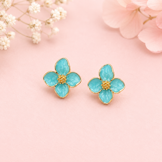 Trustora Ocean Bloom Studs