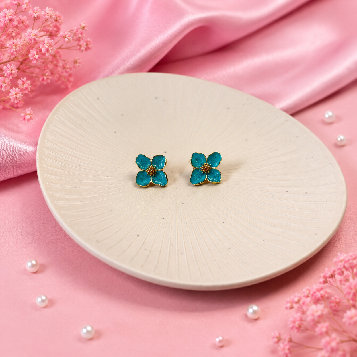 Trustora Ocean Bloom Studs