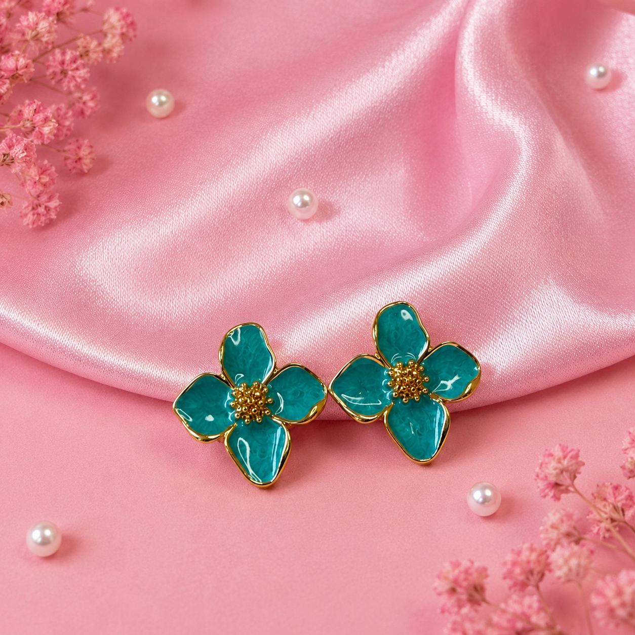 Trustora Ocean Bloom Studs